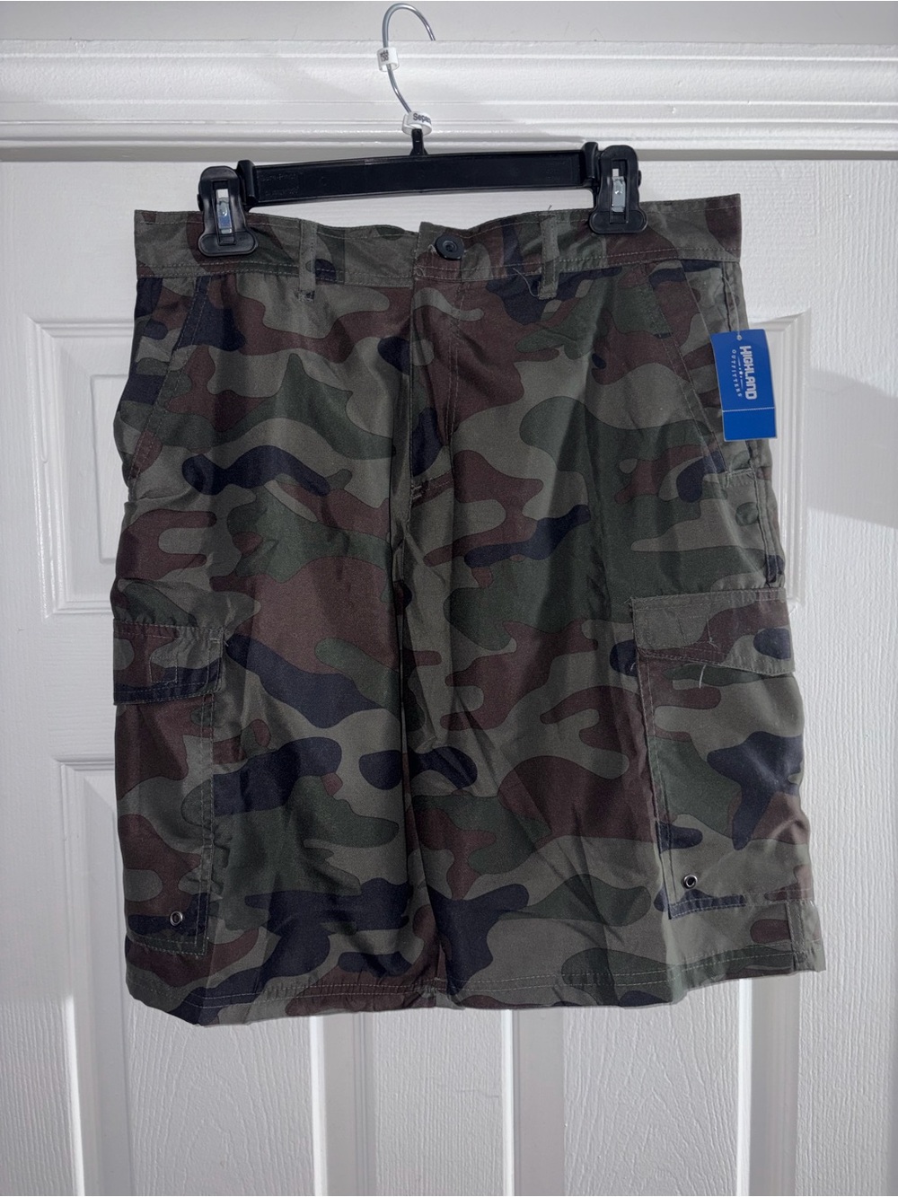 Highland Outfitters Camouflage Cargo Shorts